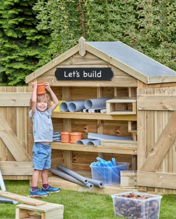 Outdoor Wooden Storage shed