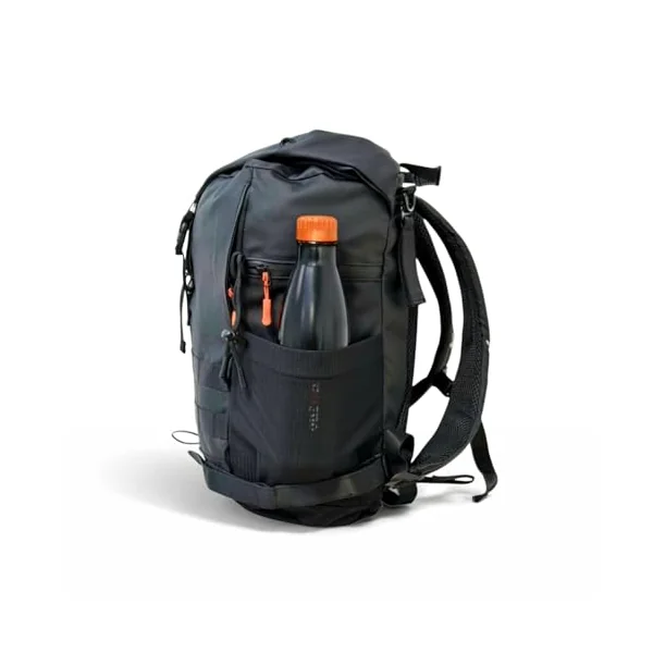 Out'n'About Nipper Pack | Baby Changing Bag, Backpack with Rain Cover | Water-Resistant Fabric | Includes Buggy Straps, Insulated Bottle Holder & Changing Mat, Multiple Zip Pockets for Storage