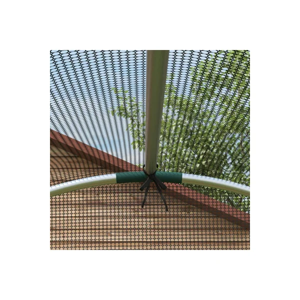 Outsunny Fruit Cage, Plant Protection Tent, 1.2 x 1.2 x 1.9m, Black