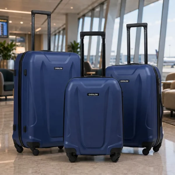 Overlow Suitcase Set Of 3 - Navy