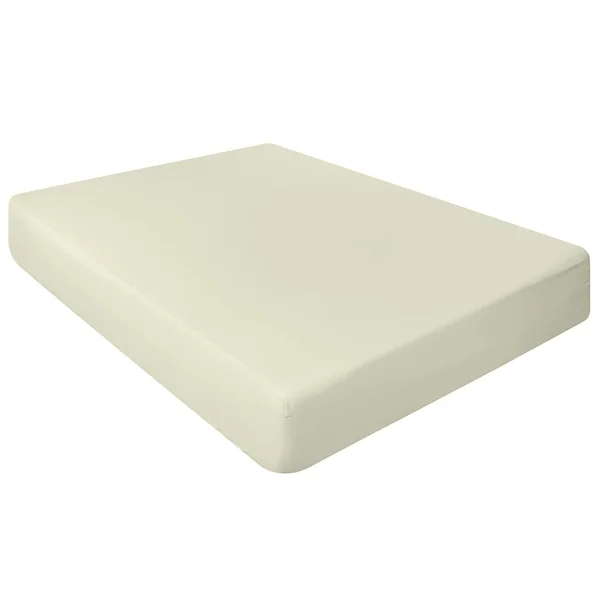 Pack of 2 Luxury Percale Cot Bed Fitted sheets available in 14 colours (Cream, 70x140x15 cm (Pack of 2))