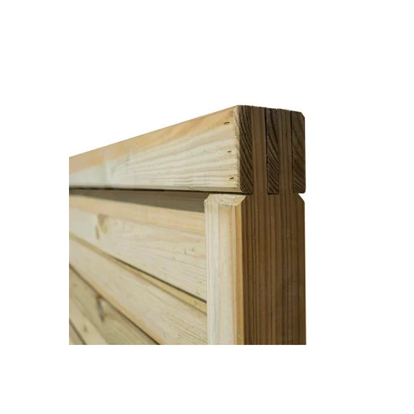 PACK OF 3: 6 x 6 Pressure Treated Contemporary Screen Panel