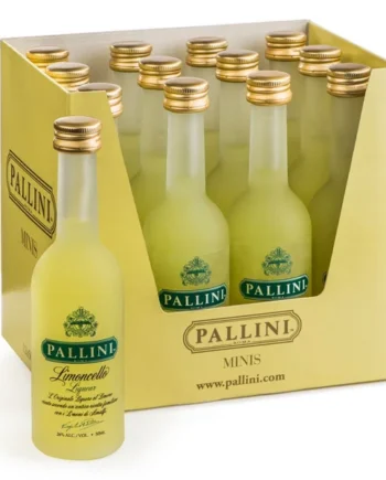 Pallini Limoncello Lemon Liqueur Miniatures, 12 x 5cl