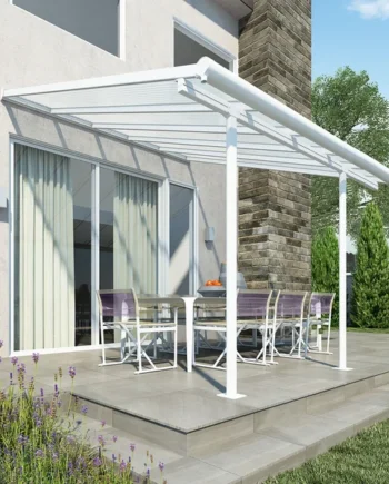 Palram - Canopia Sierra White Patio cover (H)3m (W)3.05m