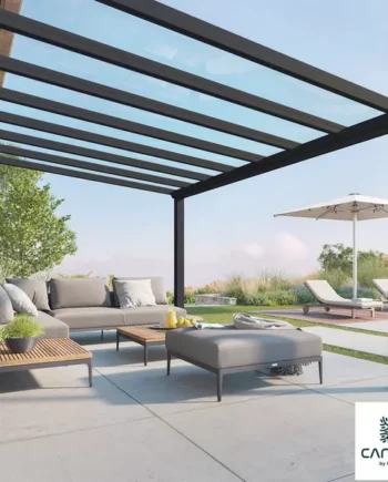 Palram Canopia Stockholm 11ft 2" x 16ft 11" (3.4 x 5.1m) Aluminium Patio Cover