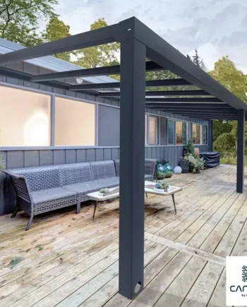 Palram Canopia Stockholm 11ft 2" x 24ft (3.4 x 7.3m) Aluminium Patio Cover