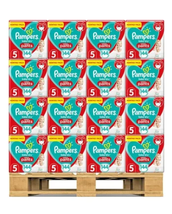 Pampers Baby Dry Nappy Pants Size 5, 40 x 144 Pack