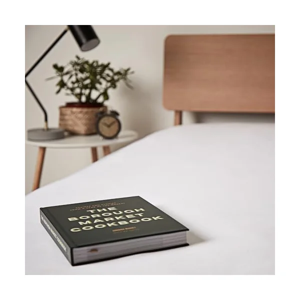 Panda® Cot Bed Bamboo Mattress Protector - Pure White, 140 x 70 x 15 cm | Smooth, Silent & Soft | Waterproof & Washable | Hypoallergenic, Odour-Resistant & Antibacterial | Secure Fit | Bamboo & Cotton