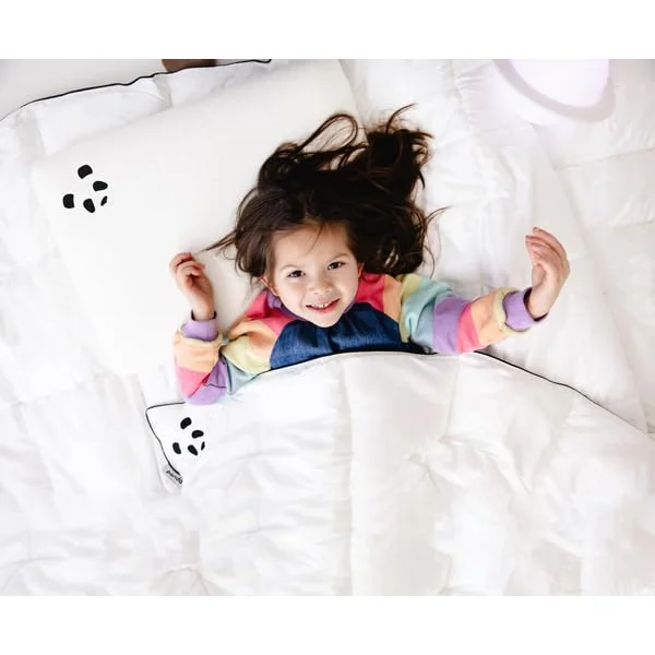 Panda® Kids Cloud Bamboo Cot Bed Duvet | Hypoallergenic, Lightweight, Fluffy, | Breathable & Cooling, 4.5 Tog | Machine Washable | 150x120cm