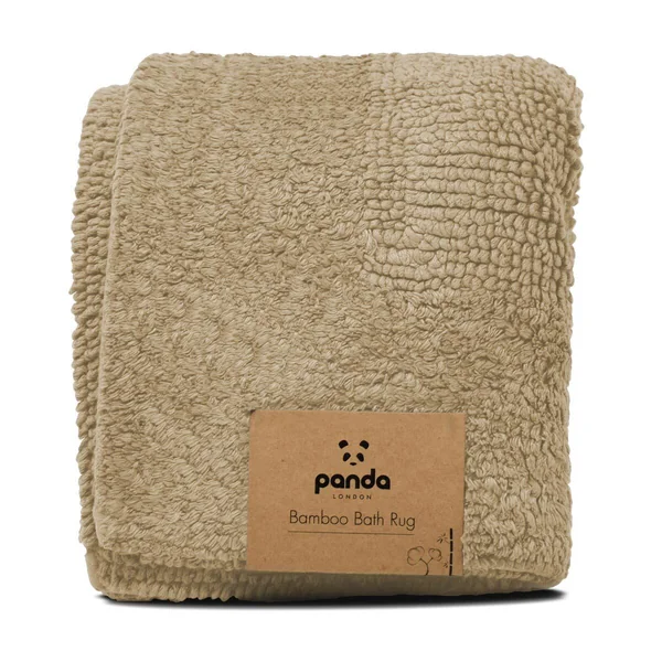 Panda Sand Bamboo Bath Rug, 50 x 80 cm