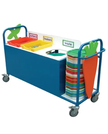 Panelled Front Clearing Trolley
