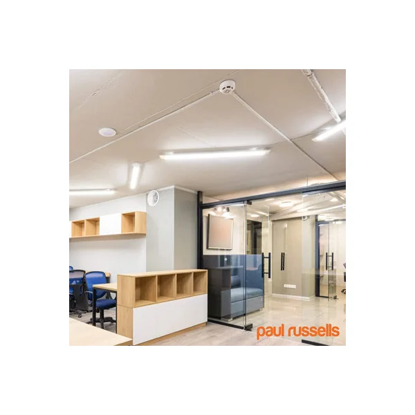 paul russells 4 ft LED Batten Tube Lights, 40W 4800 Lumens, IP20, 4000K Cool White, Ultra Slim, Pack of 2