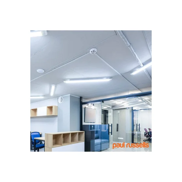 paul russells 4 ft LED Batten Tube Lights, 40W 4800 Lumens, IP20, 6500K Day Light, Ultra Slim, Pack of 5