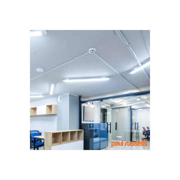 paul russells 6ft LED Batten Tube Lights, 60W 6600 Lumens, IP20, 6500K Day Light, Ultra Slim, Pack of 2