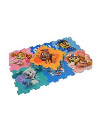 Paw Patrol Foam Play Mat Soft Baby Toddler Floor Tiles for Playroom Garden Interlocking 12 Piece Matting