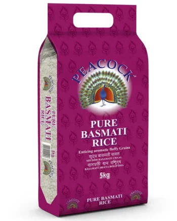 Peacock Pure Basmati Rice, 5kg