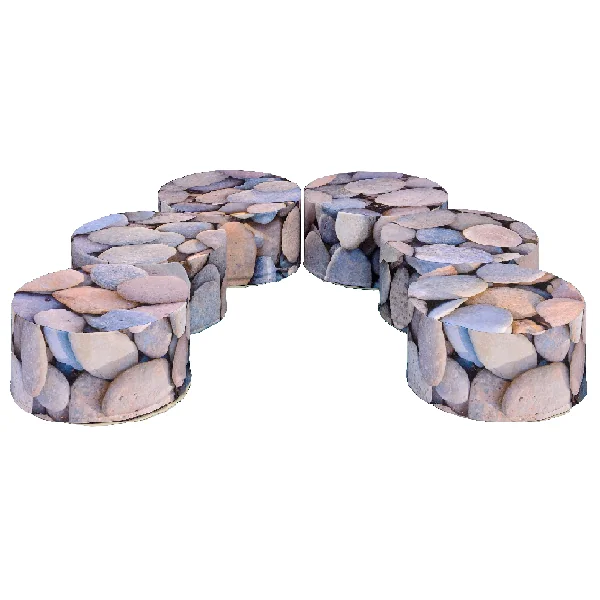 Pebble Pouf