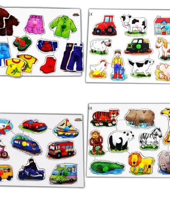 Peg Puzzle - Pack 4