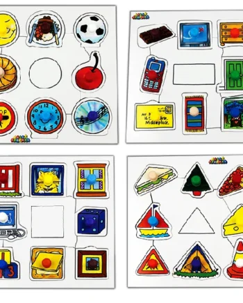 Peg Puzzles - Shapes - Pack 4