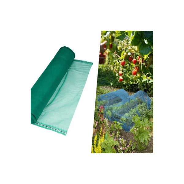 Pegdev - PDL Green Strawberry Netting UV Garden Mesh for Fruit Plants and Crops Keeps Birds Away Reusable Cut to Size 5m