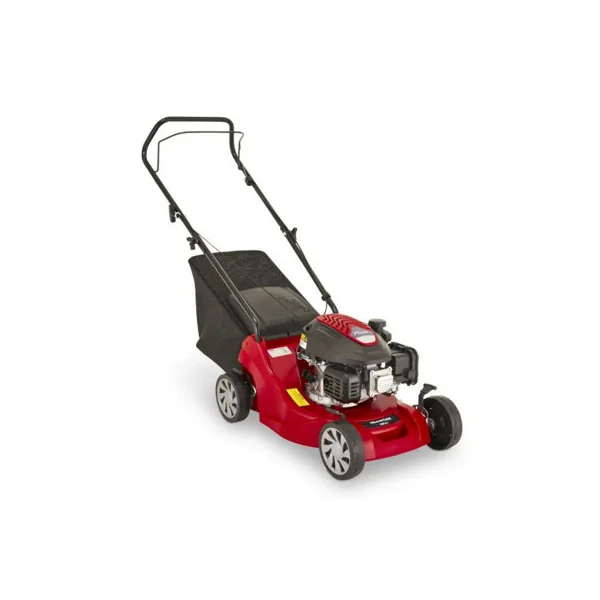 Petrol lawn mower HP41 39cm cutting width Powerful Engine Hand-propelled