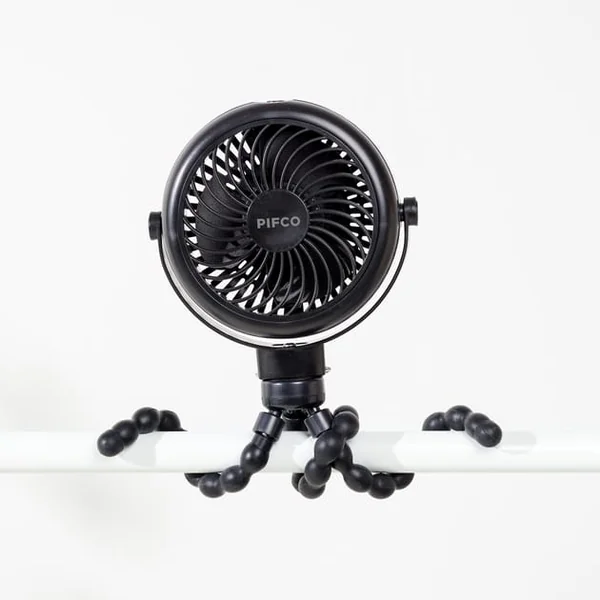 Pifco Flexi Grip Fan 4.5W - Black