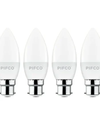 Pifco LED BC/B22 Candle Bulbs 4 Pack - Warm White