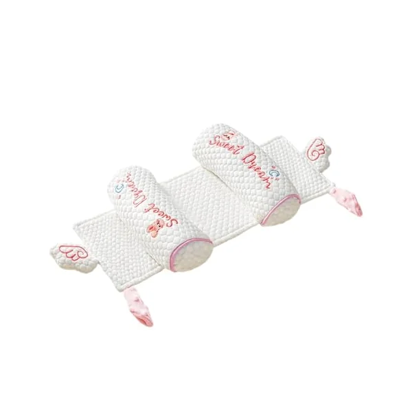 Pillow for Children's Head, Adjustable and Washable Headrest | Supportive curved cushion for baby bed for everyday use at home when travelling in the pram and car seat for