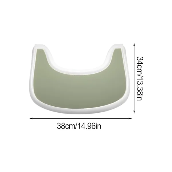 Placemat For High Chair,Food-safe Silicone High Chair Food Catcher | Full Cover Durable Placemat, Clean And Hygienic, Dishwasher Safe For Table Top
