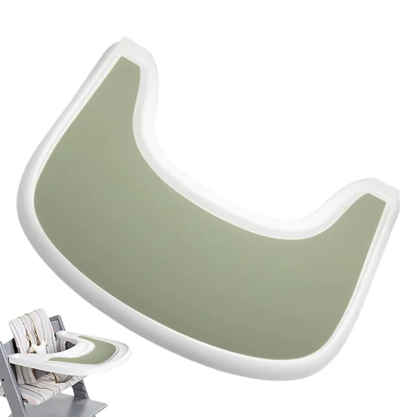 Placemat for Highchair - Safe Silicone Mat for Kids Table,Durable Placemat | for High Chair Full Cover, and Hygienic, Dishwasher Safe for Chair Table
