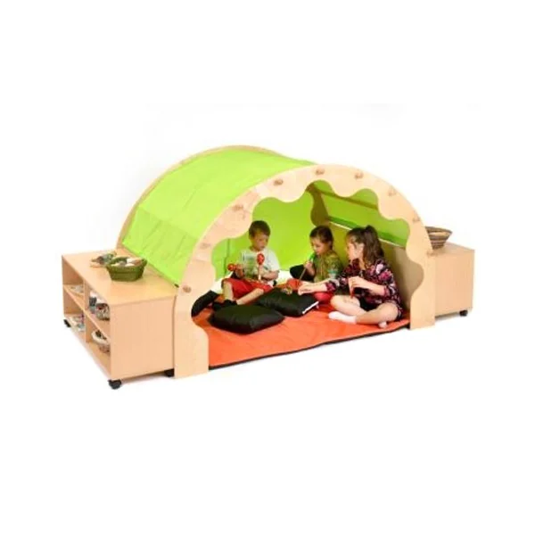 Play Pod Den with Bookcases and Accessories