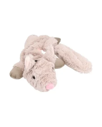 Plush Super Soft Unstuffed Chipmunk Dog Toy With Squeak 8x10x58cm