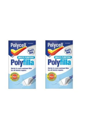 Polycell Polyfilla Multi Purpose Filler Powder 450g Pack of 2