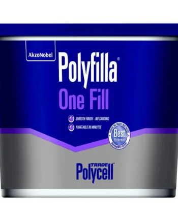 Polycell Polyfilla one fill White Ready mixed Filler, 4L