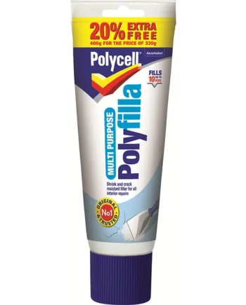 Polycell Polyfilla White Ready mixed Filler, 396ml 430g