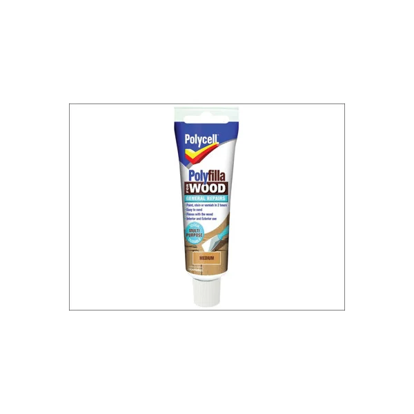 Polycell - Polyfilla Wood General Repair - Medium Tube 75gm