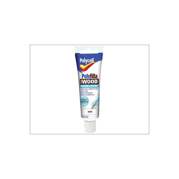 Polycell - Polyfilla Wood General Repair - White Tube 75gm