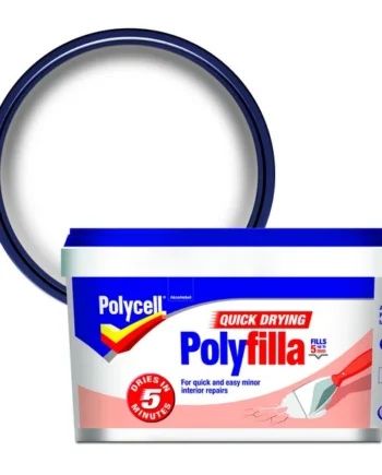 Polycell Quick dry White Ready mixed Filler, 600g