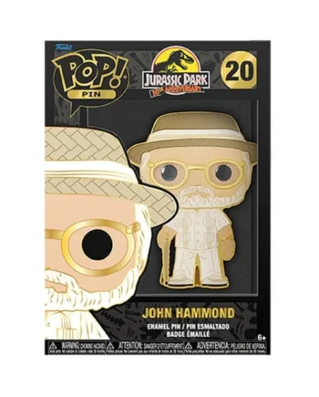 Pop Pin Jurassic Park John Hammond