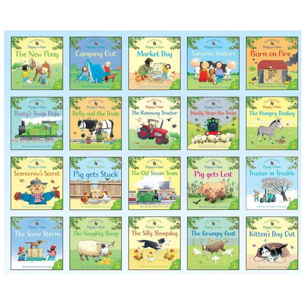 Poppy and Sam x20 Book Collection (2+ Years)
