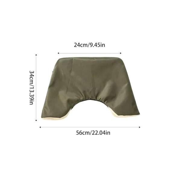 Pram Hand Muff, Stroller Hand Warmer, Pushchair Gloves, Stroller Gloves, | Warm Fleece Handlebar Cover, 56cm, For Cold Weather Handlebar Outdoor Walking Shopping Travel Park