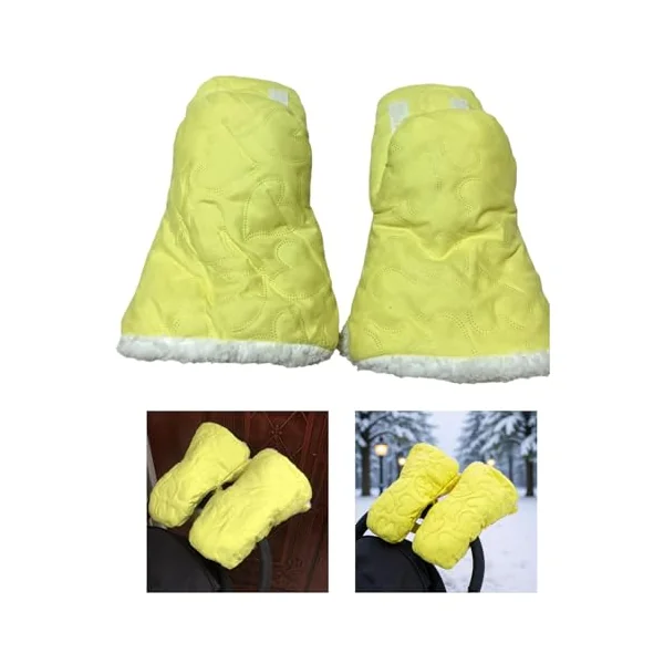 Pram Hand Warmer Gloves Windproof Splashproof Muff for Pushchair Cold Weather Accessories Cold Weather Pushchair Accessories