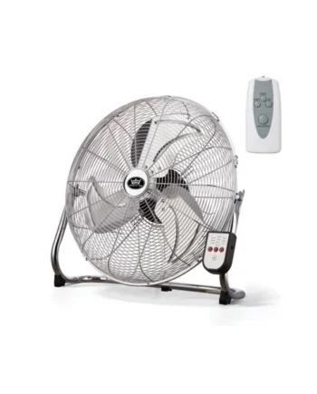 Prem-I-Air Air Circulator Fan with Remote 3 Speeds 12" Chrome