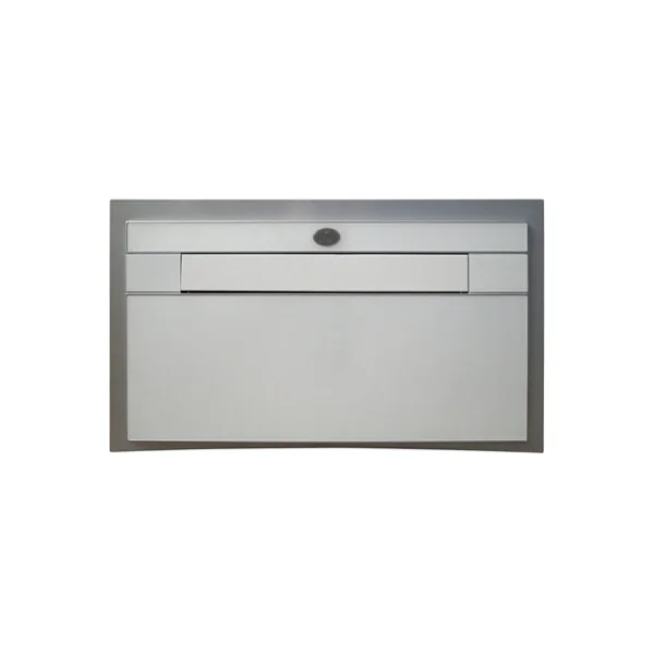 Prem-I-Air High Performance Twin Duct 9000 BTU Per Hour Wall Mounted Air Conditioner with Heat Pump White/Silver
