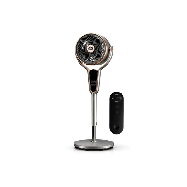 Prem-I-Air Multi Oscillating Stand Fan Black and Gold