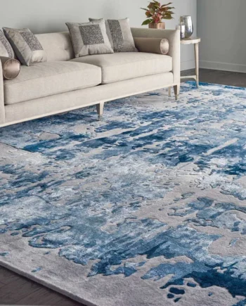 Prismatic Charisma Blue Rug, 297 x 419 cm