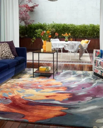 Prismatic Fiery Sensation Rug, 297 x 419 cm