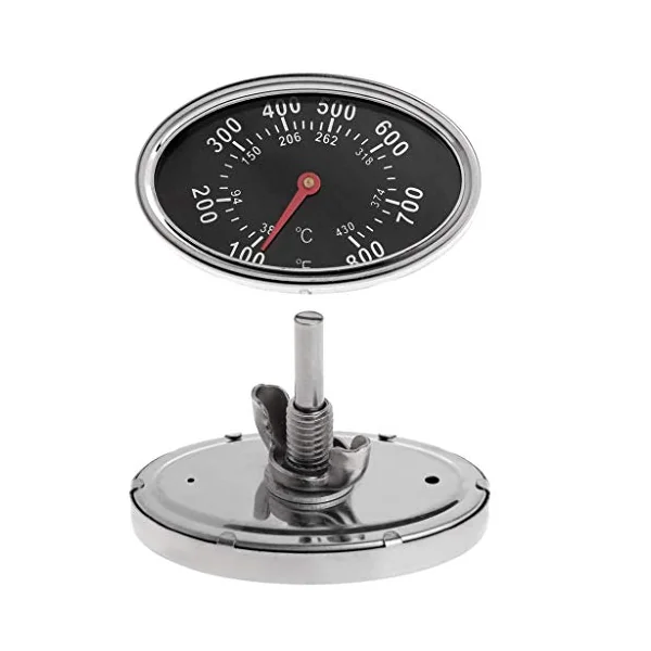 Professional Multifunctional Oval BBQ Thermo Meter with for Butterfly Mother for Grill Barbecue Temperature Baby Room Thermo Meter