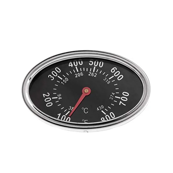 Professional Multifunctional Oval BBQ Thermo Meter with for Butterfly Mother for Grill Barbecue Temperature Baby Room Thermo Meter