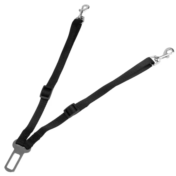 proudpet Double Dog Car Seat Belt Clip Pet Travel Collar Harness Strap | Adjustable from 30cm to 49cm, 360 Degree rotating clips, Twin leads